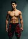  DOUR x KHAR MMA Shorts