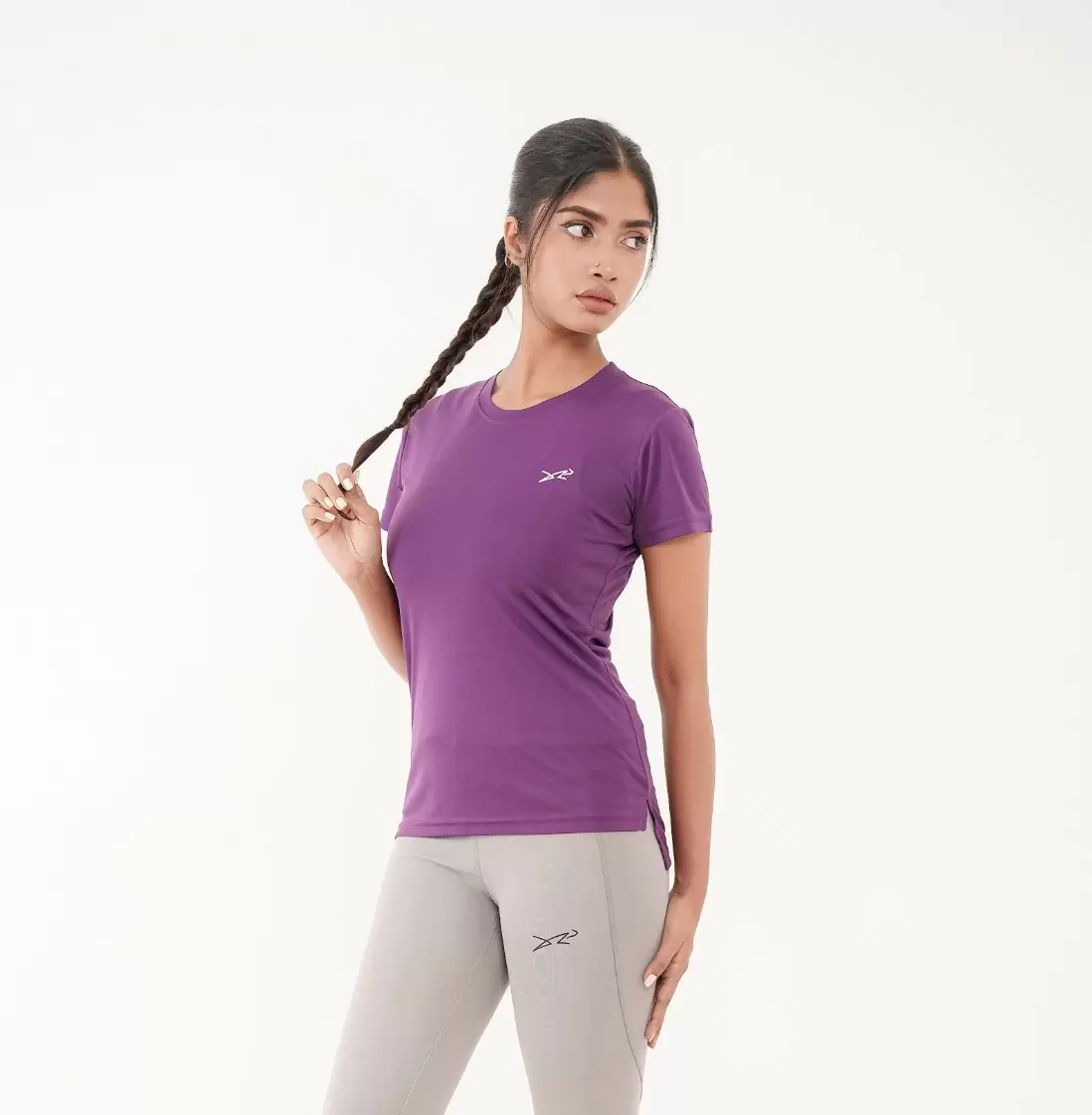 Dour Classic Running Tee Purple 01 Classic Running Tee - Image 1