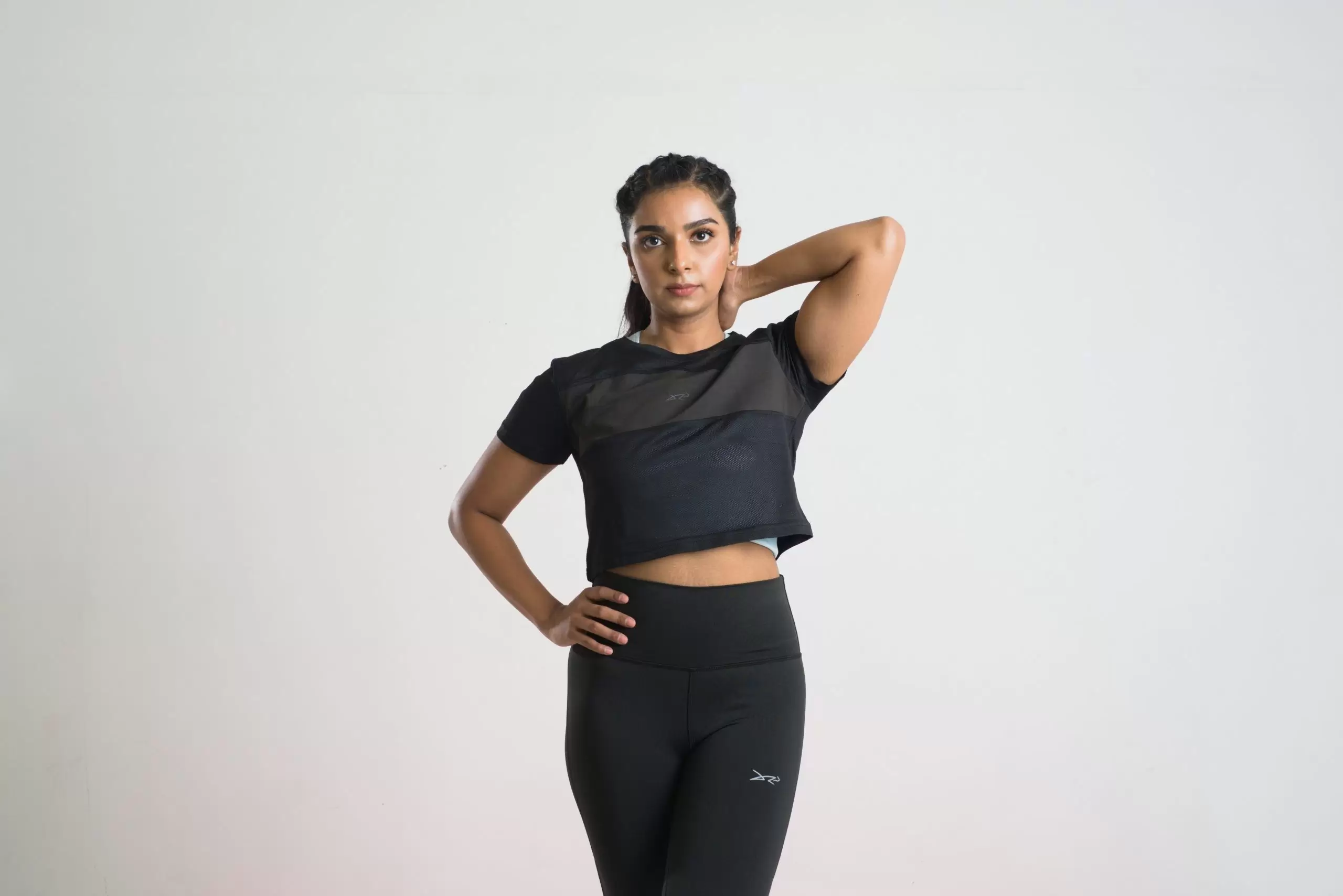 Dour Glide Crop Top Black 03 Glide Crop Top - Image 1