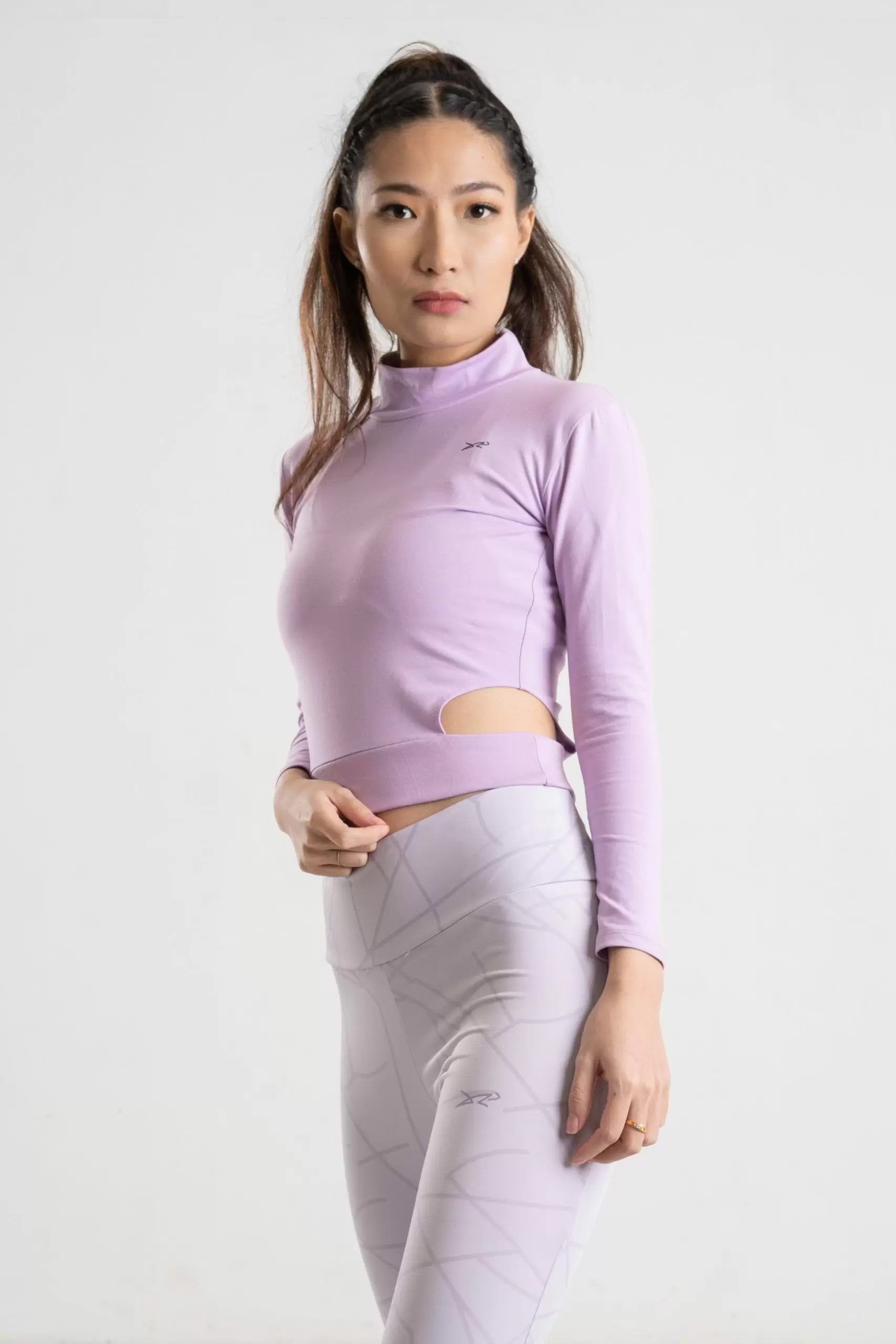Dour Roly Crop Top Purple 02 Roly Crop Top - Image 1