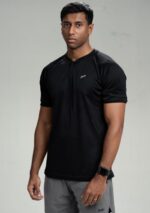 Band Collar T-shirt