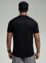 Band Collar T-shirt - Image 2
