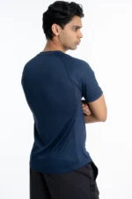 Band Collar T-shirt - Image 2