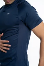 Band Collar T-shirt - Image 3