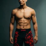 KHAR x Dour Black MMA Shorts